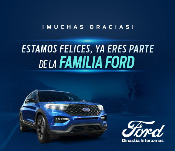 Bienvenido a la famlia FORD