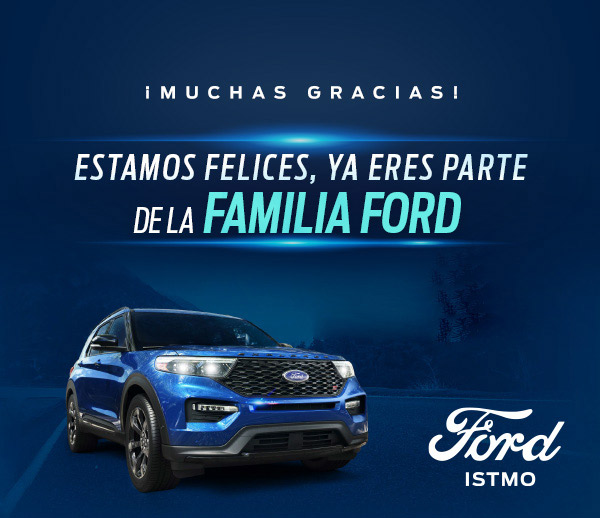 Bienvenido a la famlia FORD
