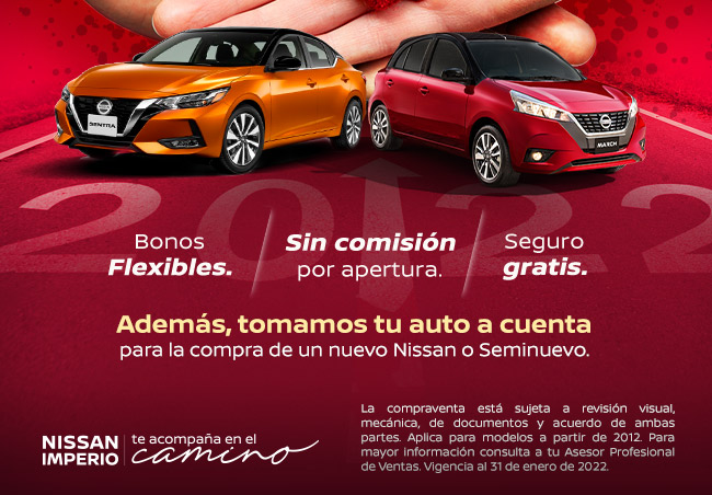 Promociones Buuuenisimas para estrenar Nisan